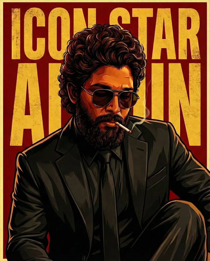 粗犷巨星硬汉插画