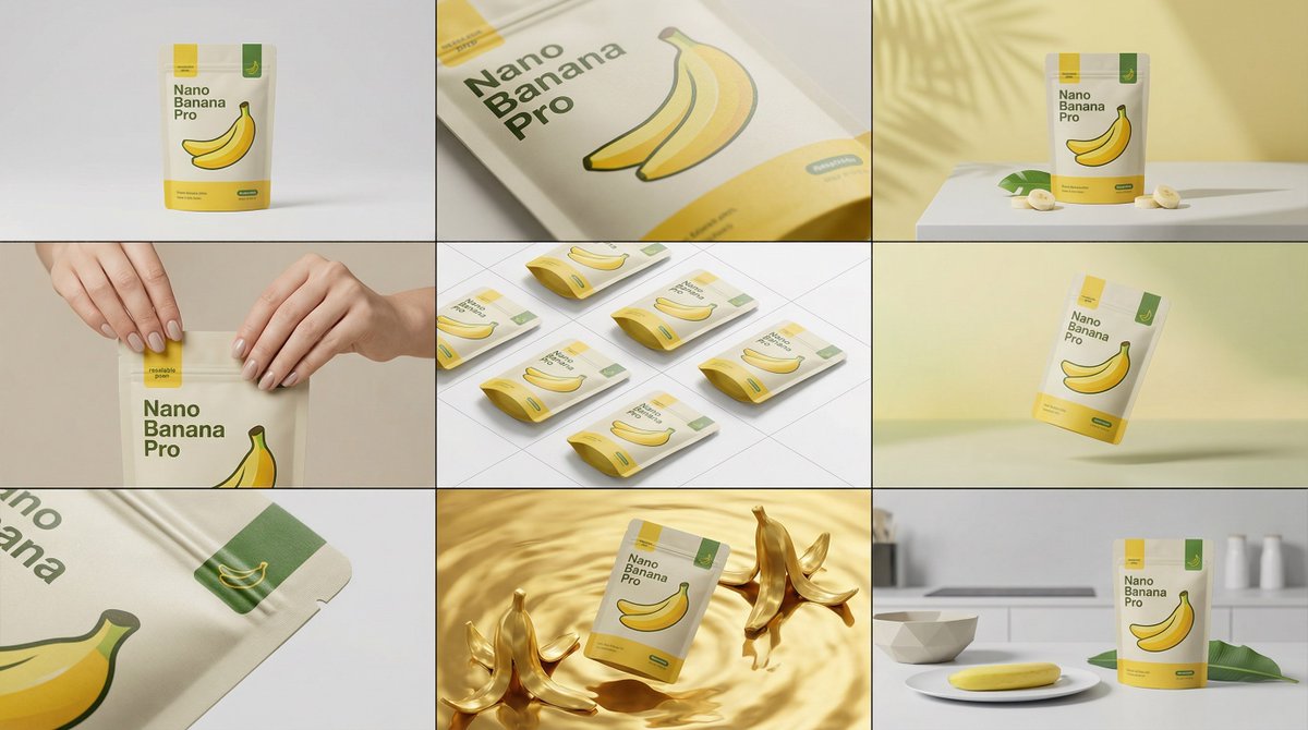 3×3网格高端影棚产品故事板方案