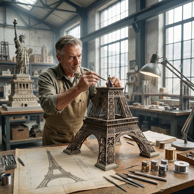 埃菲尔光影模型匠