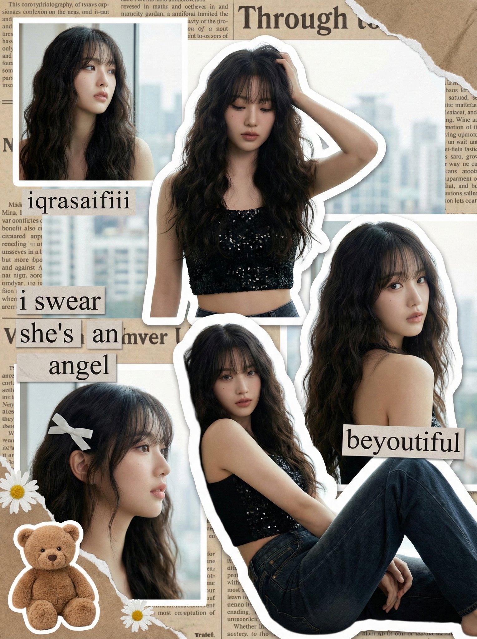 Y2K韩星梦幻拼贴