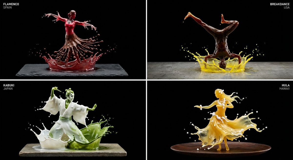 液态芭蕾与弗拉明戈