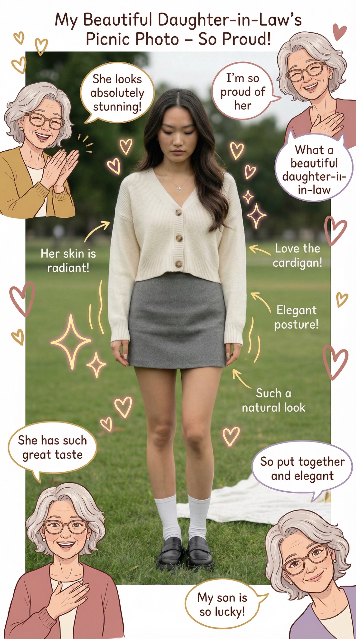 婆婆赞赏评价照片